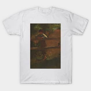 A Country Lad by Winslow Homer T-Shirt